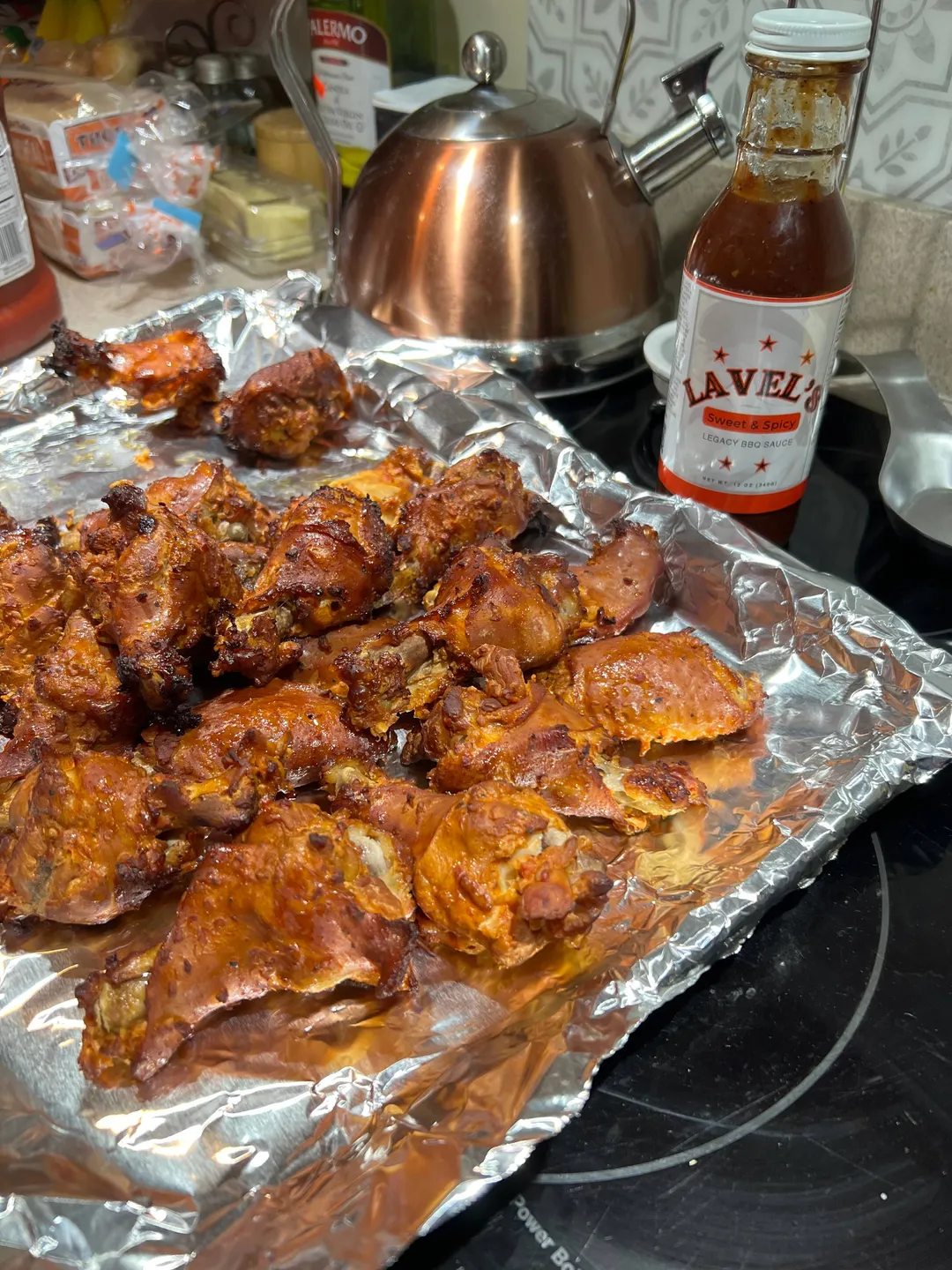 Lavel’s Sweet & Spicy BBQ Sauce – Sweet Heat Blend – 12/12oz