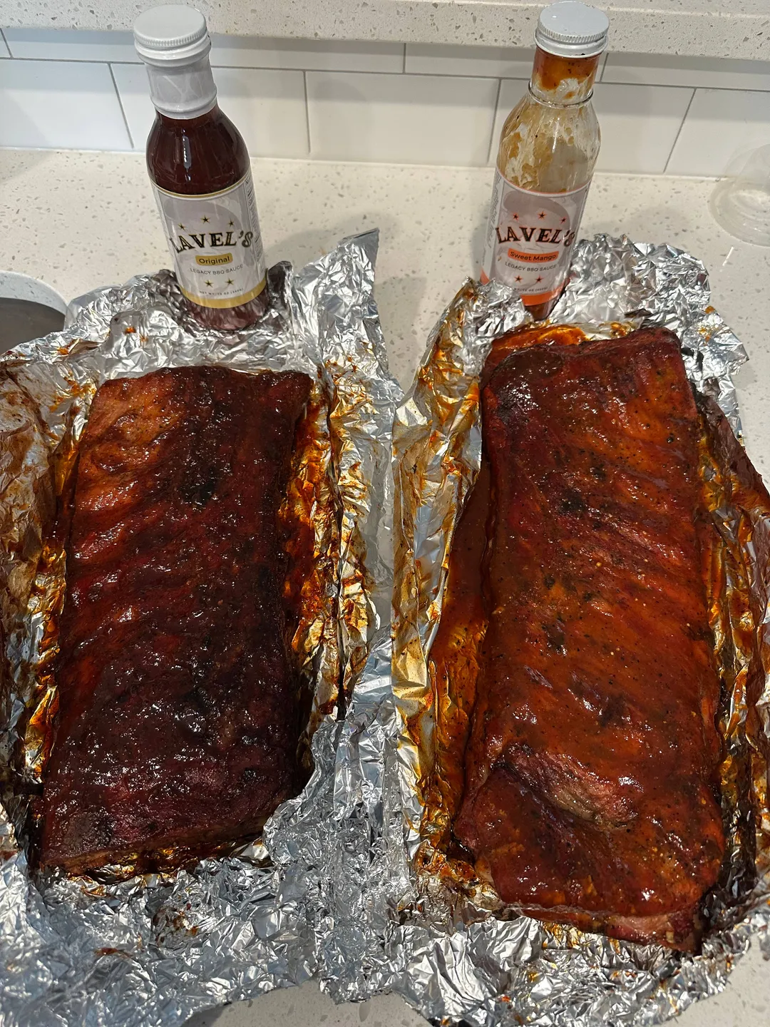 Lavel’s Sweet & Spicy BBQ Sauce – Sweet Heat Blend – 12/12oz