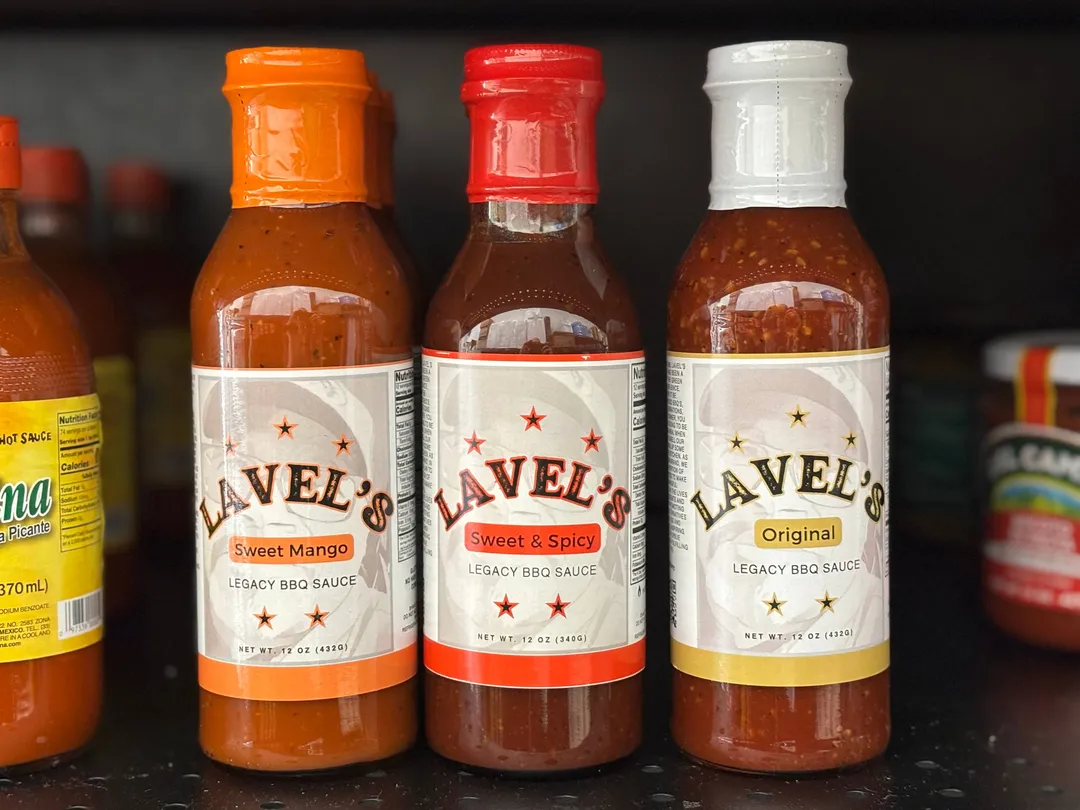 Lavel’s Sweet & Spicy BBQ Sauce – Sweet Heat Blend – 12/12oz