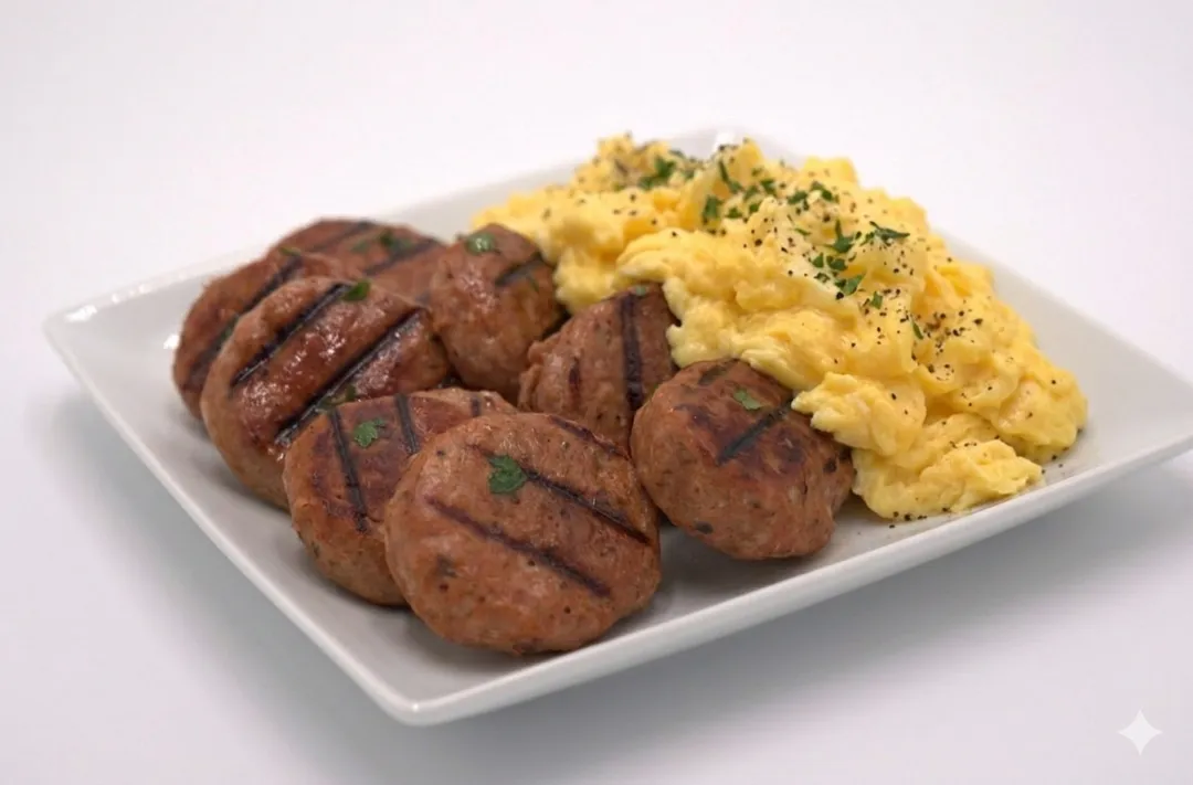 Lawton's Chicken Sausage Breakfast Patties (80 patties - 10lbs)