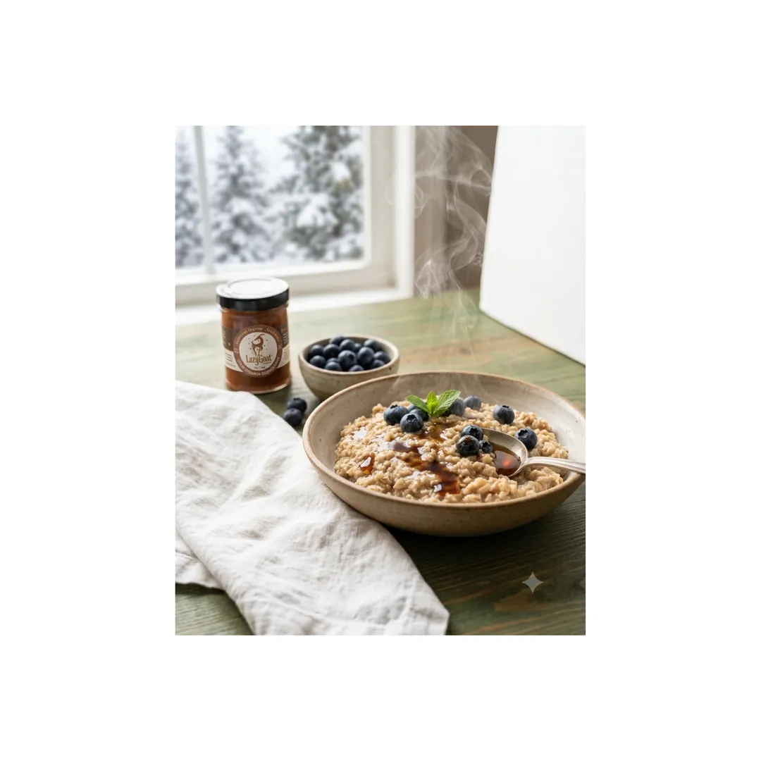 Ceylon Cinnamon Creamed Honey- Euro Style by Lazy Goat Studio, 3oz 