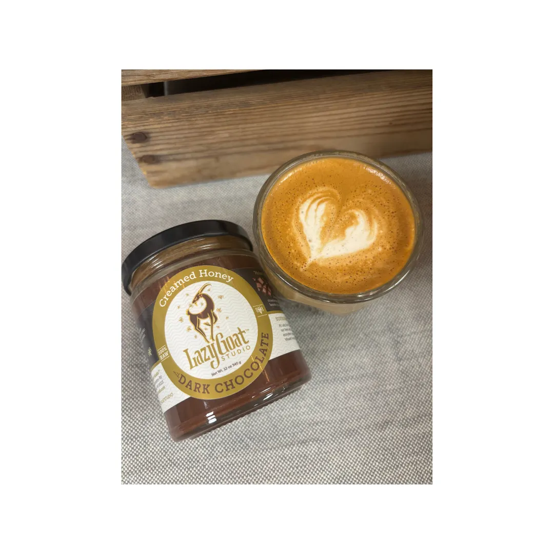 Dark Chocolate Creamed Honey 12oz