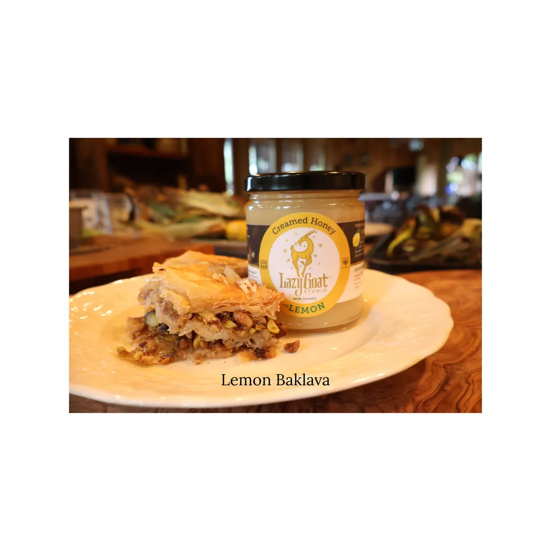 Lemon Creamed Honey - Euro Style by Lazy Goat Studio, 12oz