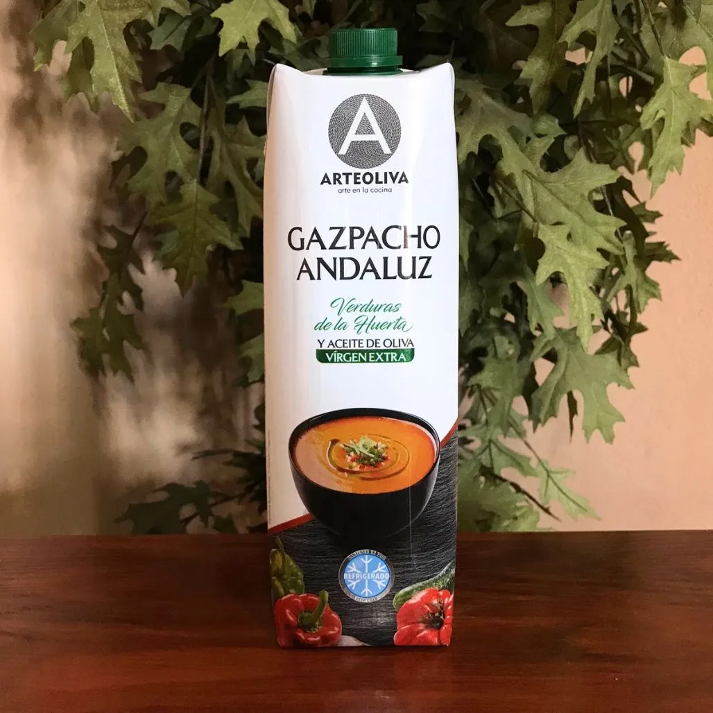 Arteoliva Gazpacho Cold Soup from Andalucia - 1L