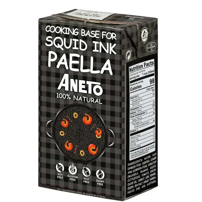 Aneto 100% Natural Squid Ink Paella Base