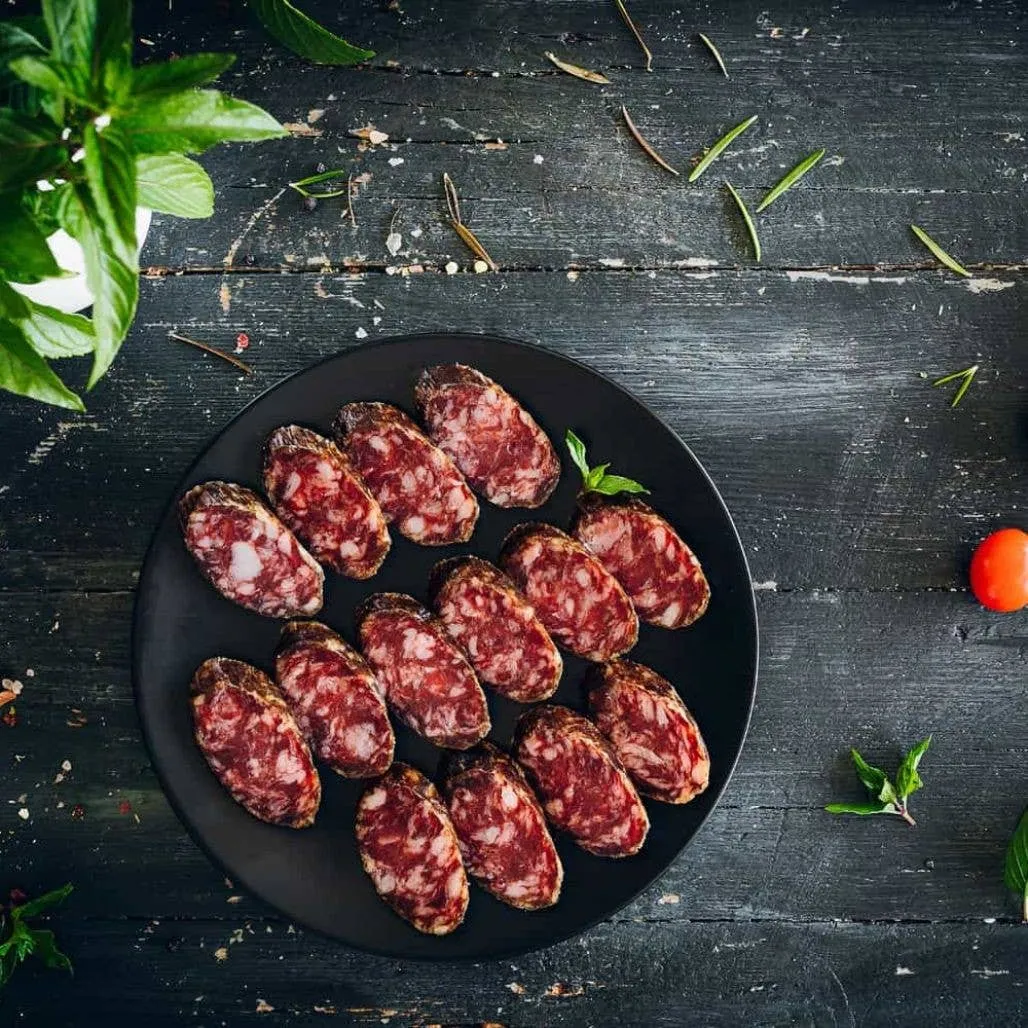 Acorn-Fed Iberico Cured Salami, Whole - 6oz