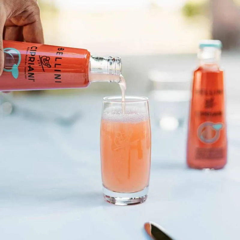 Alcohol-free Bellini by Cipriani (4-pack)