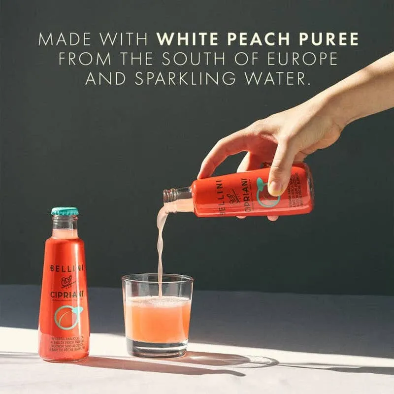 Alcohol-free Bellini by Cipriani (4-pack)