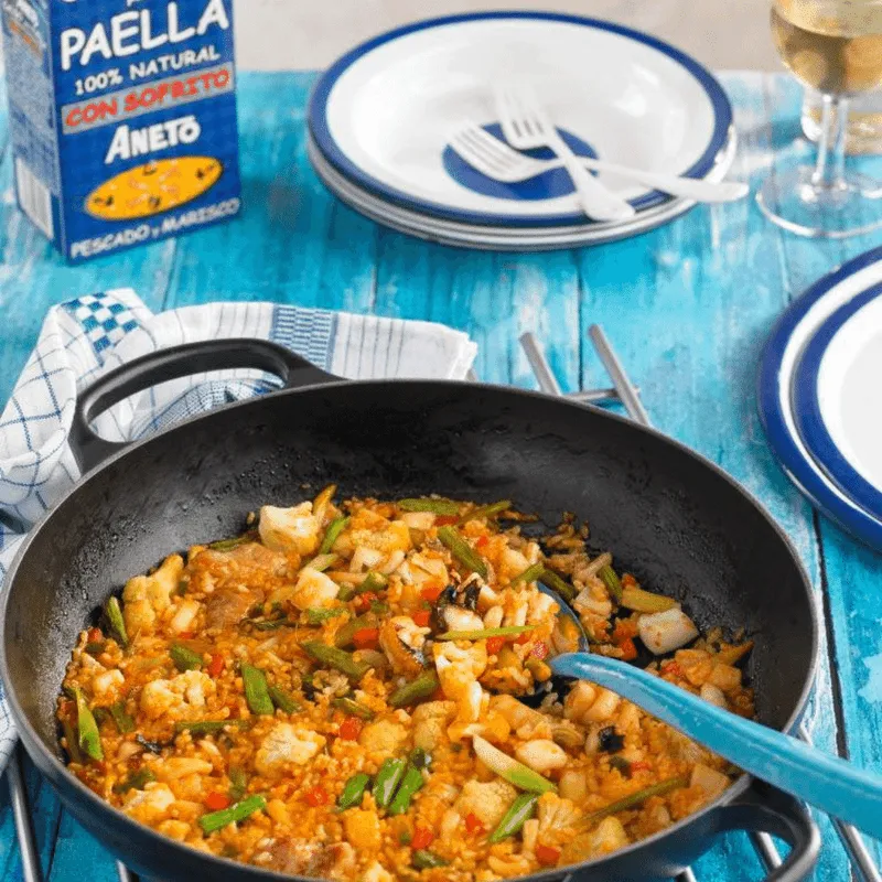 Aneto 100% Natural Cooking base for Seafood Paella