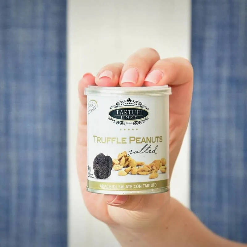 Black Truffle Peanuts Salted by Tartufi Jimmy