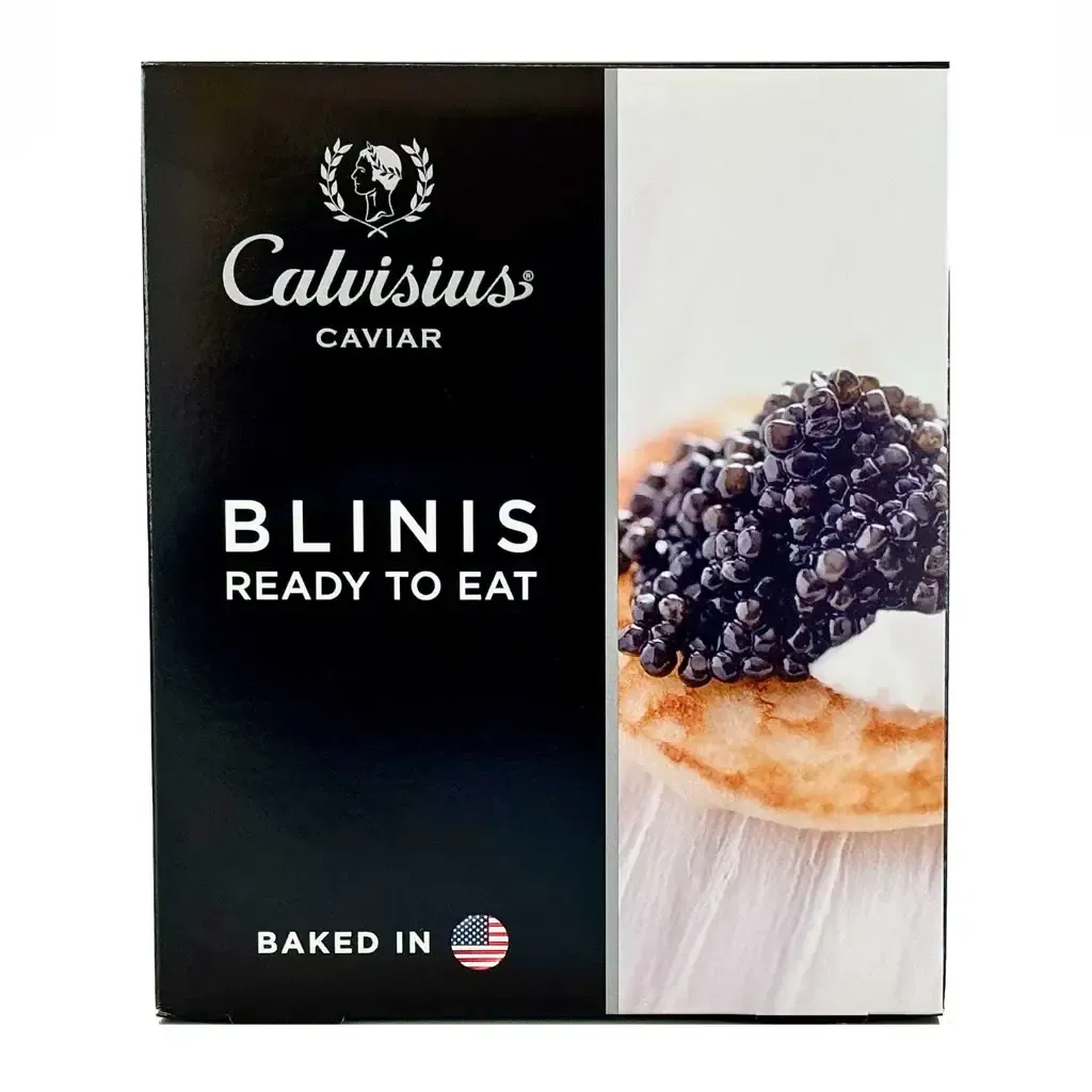 Calvisius Caviar blini 16- Pack