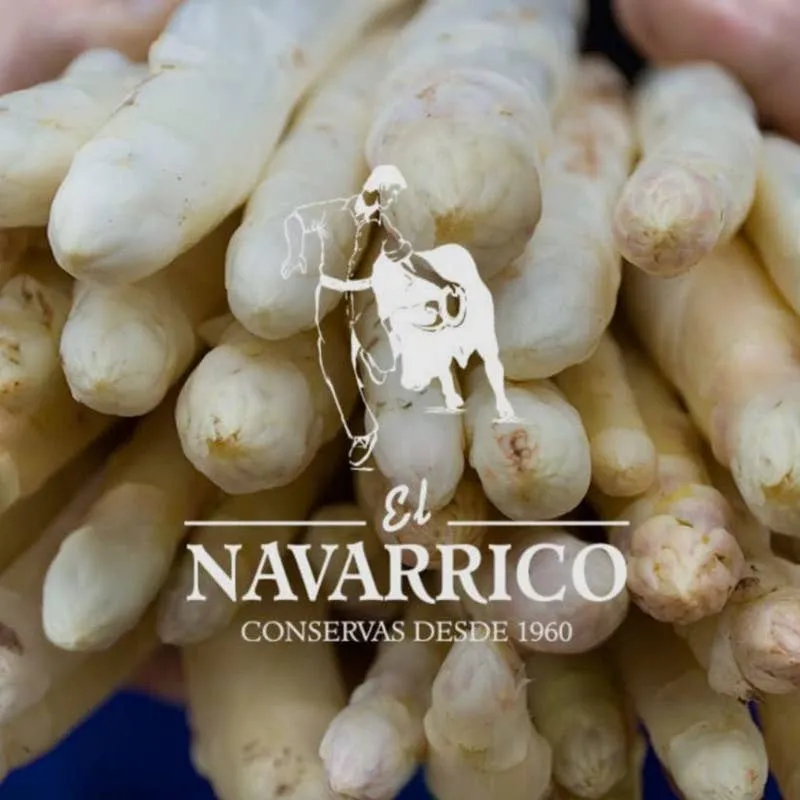 El Navarrico Extra Thick White Asparagus Spears D.O. Navarra