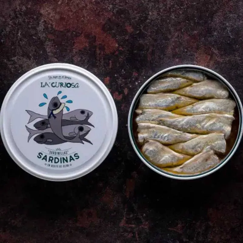 La Curiosa Small Sardines in olive oil