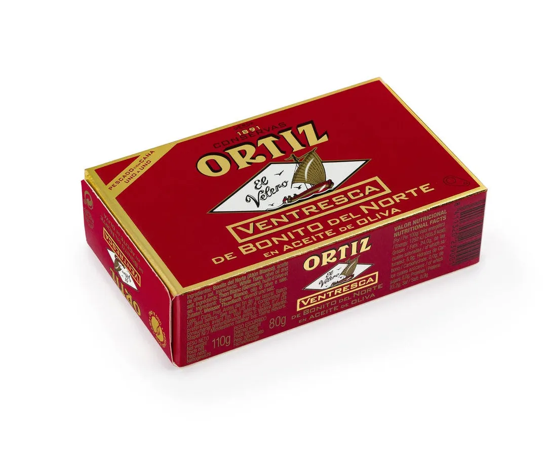 Ortiz Ventresca White Tuna Belly in Oil