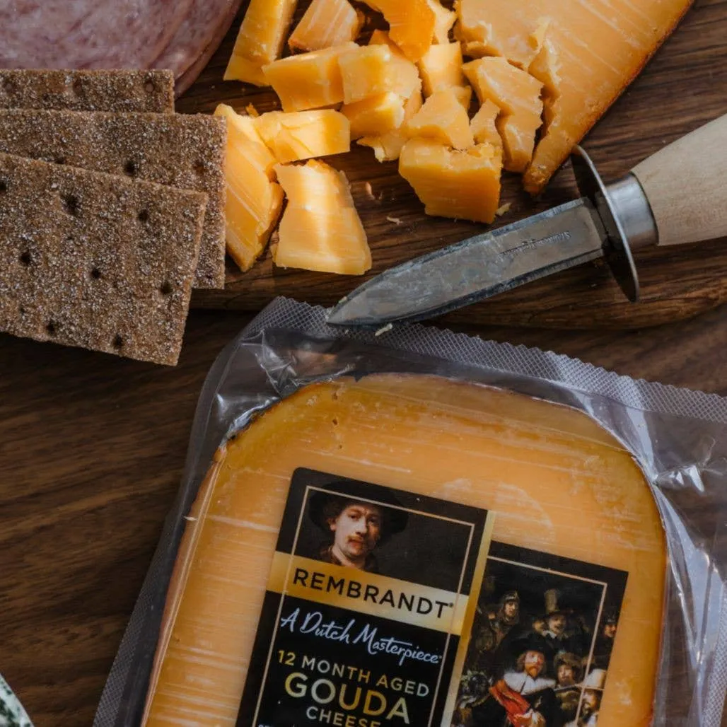 Rembrandt DO Gouda Cheese – 12 Month Aged