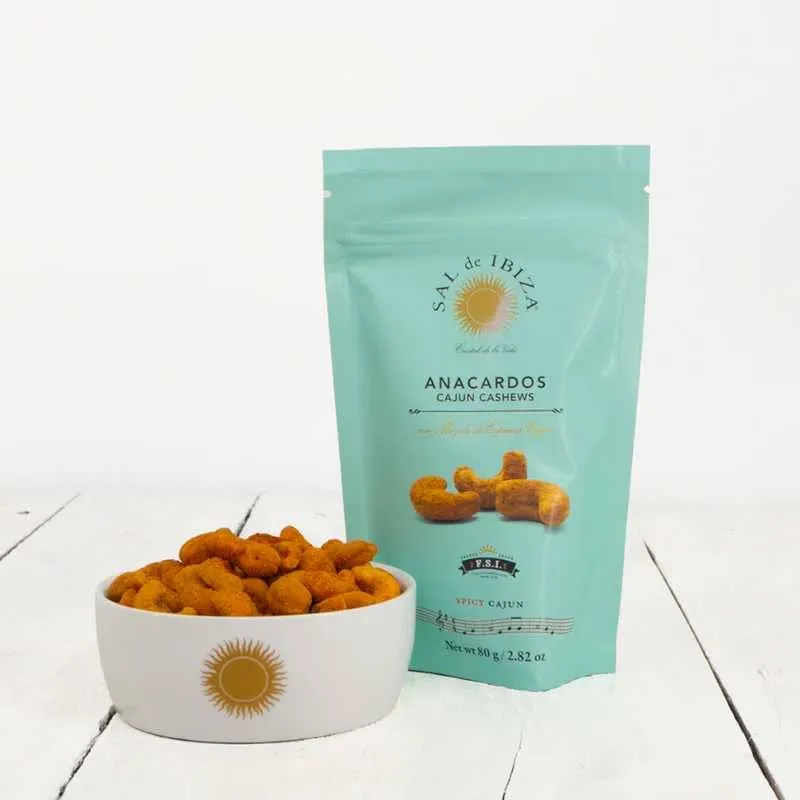 Sal de Ibiza Cajun Cashews - 80g 