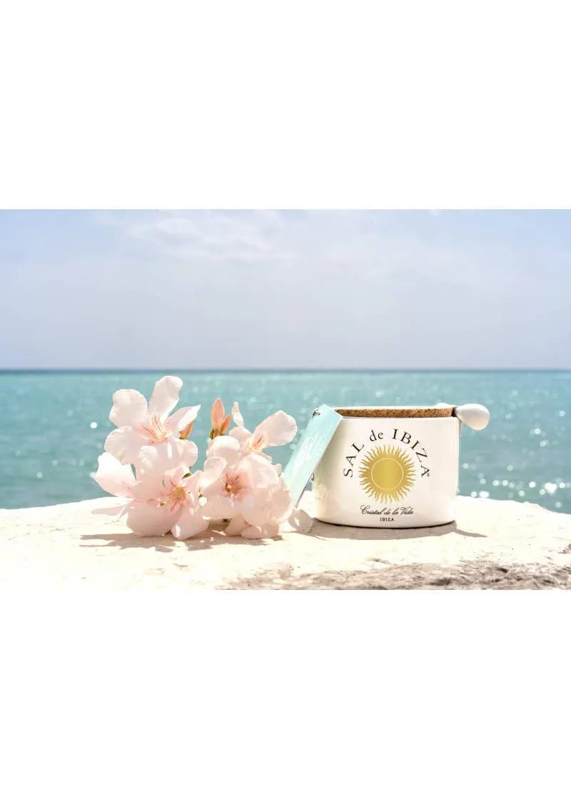 Sal de Ibiza Fleur de Sel in Ceramic Jar