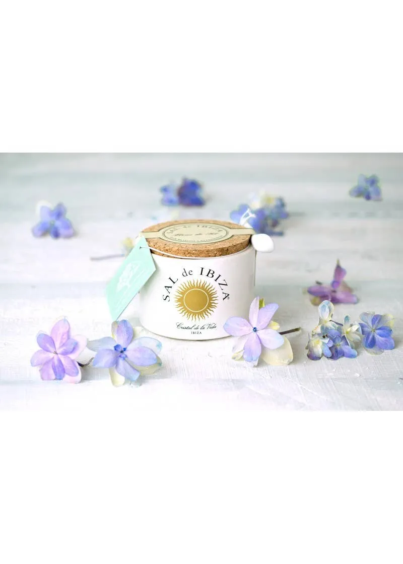 Sal de Ibiza Fleur de Sel in Ceramic Jar