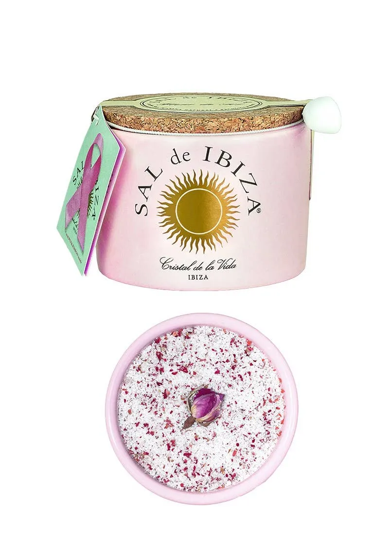 Sal de Ibiza Fleur de Sel "La Vie en Rose" - 5.3oz (140 g)