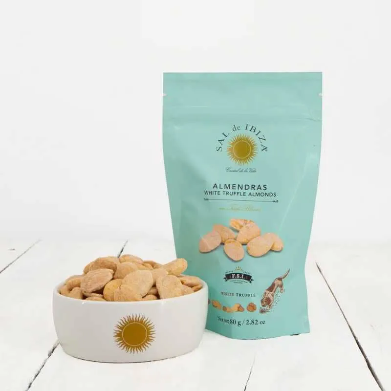 Sal de Ibiza White Truffle Almonds -  80g