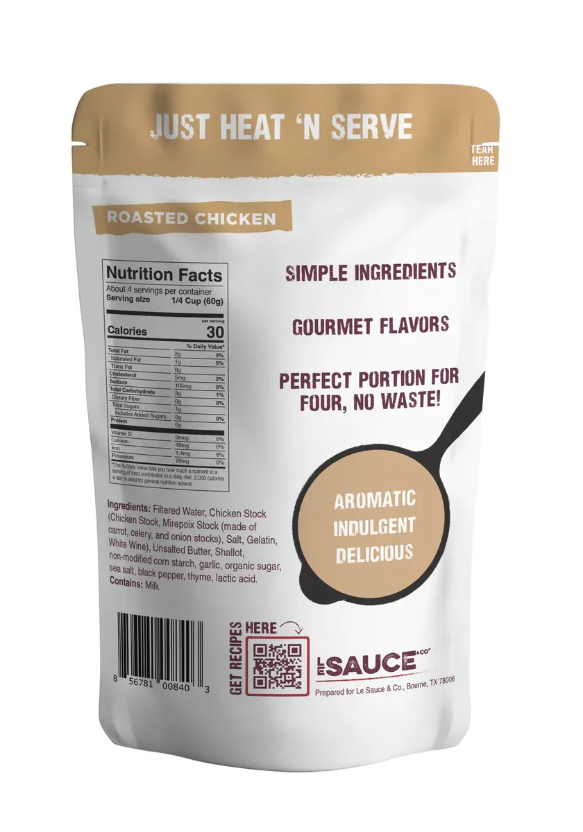 4-Serving Roasted Chicken Gourmet Gravy
