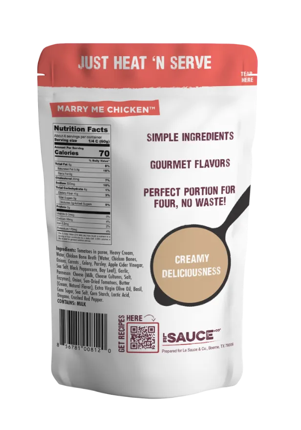 Marry Me Chicken™ Gourmet Sauce