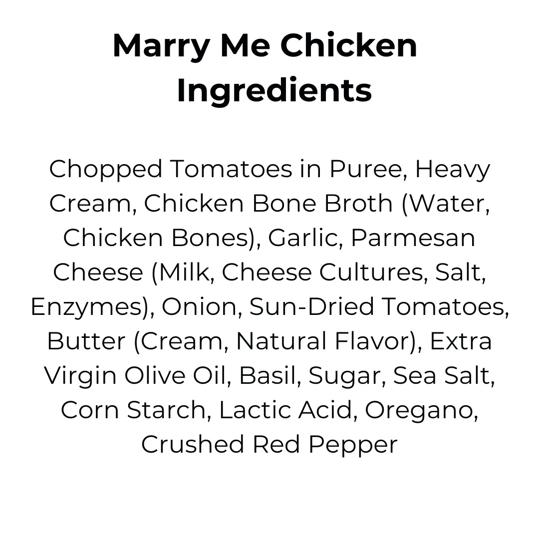 Marry Me Chicken™ Gourmet Sauce