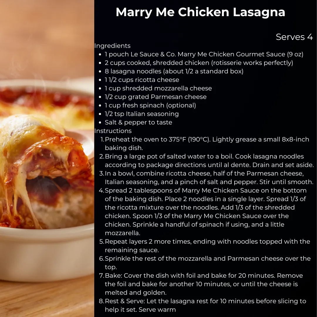 Marry Me Chicken™ Gourmet Sauce