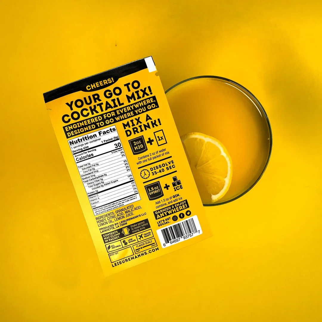 Bee's Knees Single Serve Cocktail Mixer