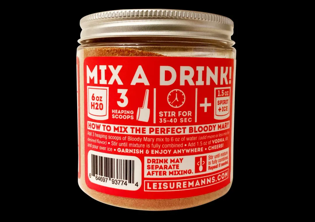 Bloody Mary Cocktail Mix Jar