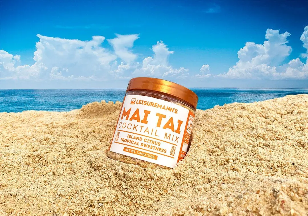 Mai Tai Cocktail Mix Jar