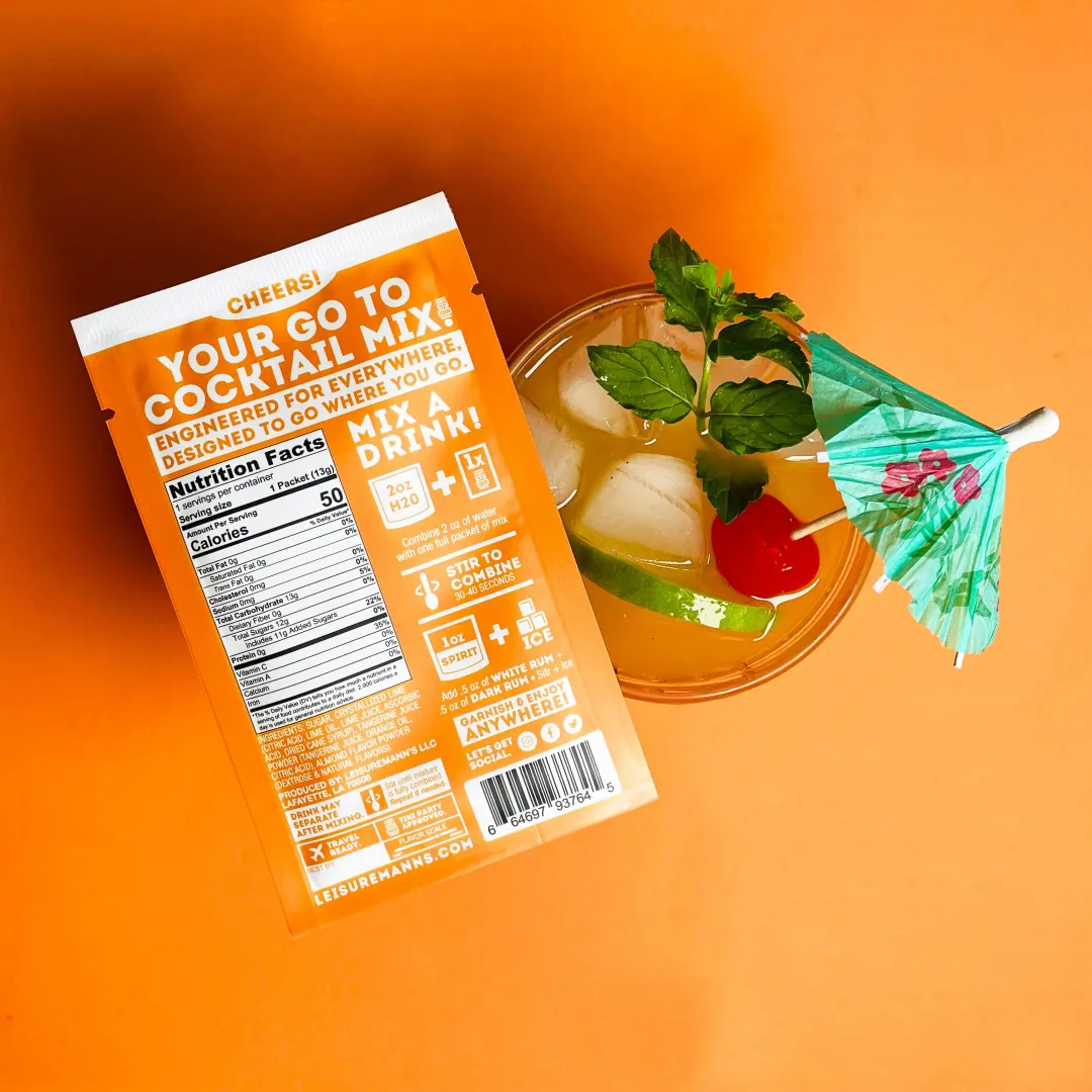 Mai Tai Single Serve Cocktail Mixer