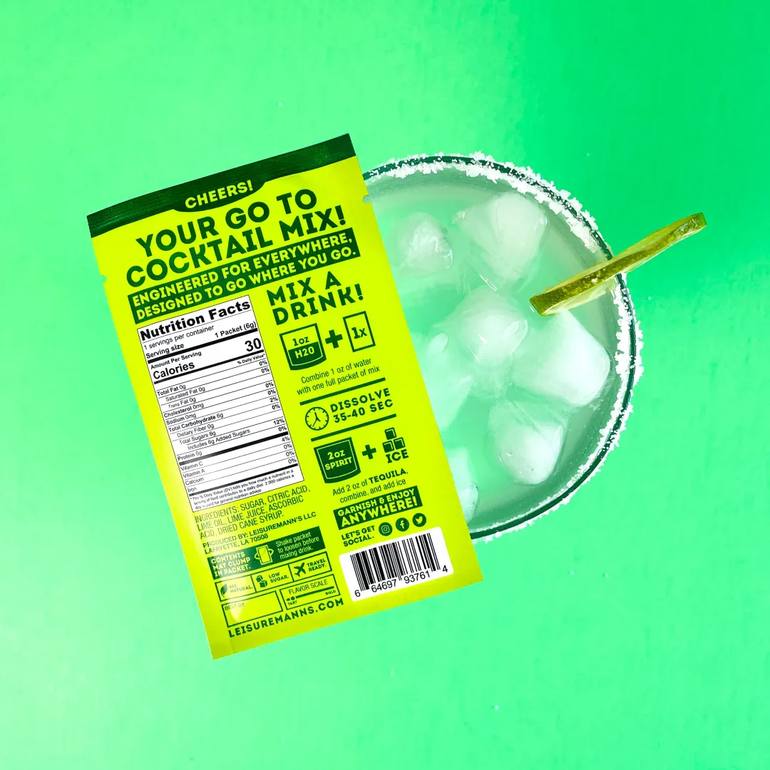 Margarita Single Serve Cocktail Mixer