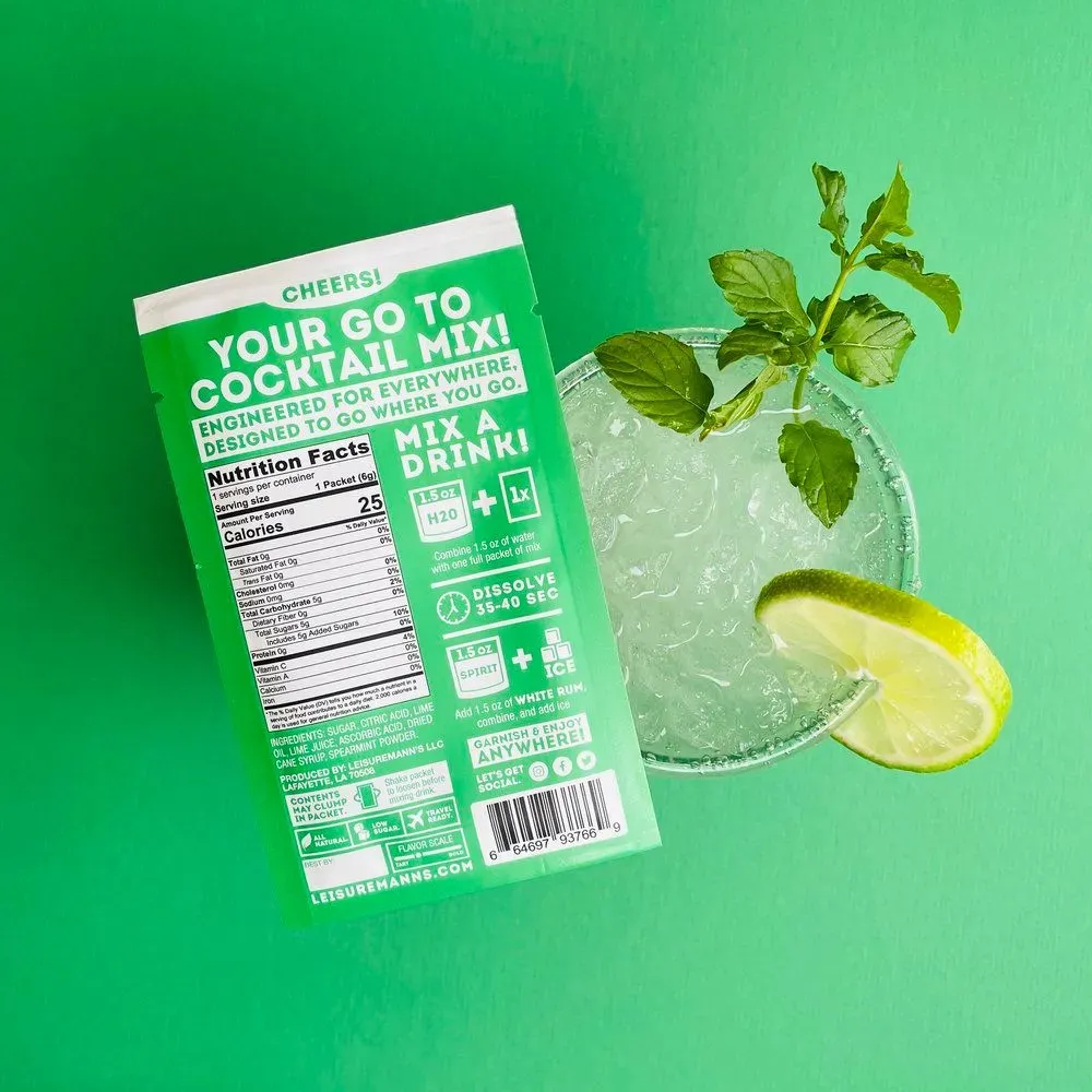 Mojito Single Serve Cocktail Mixer
