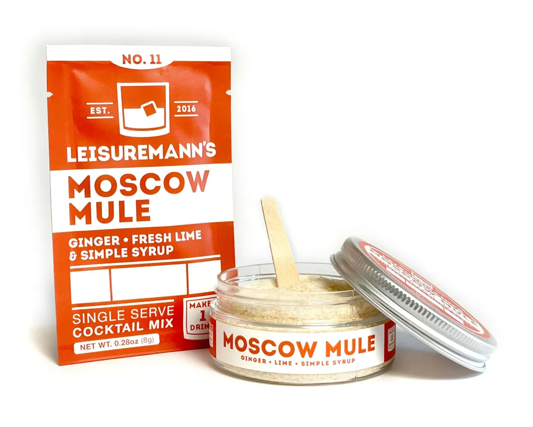 Moscow Mule Cocktail Mix Jar