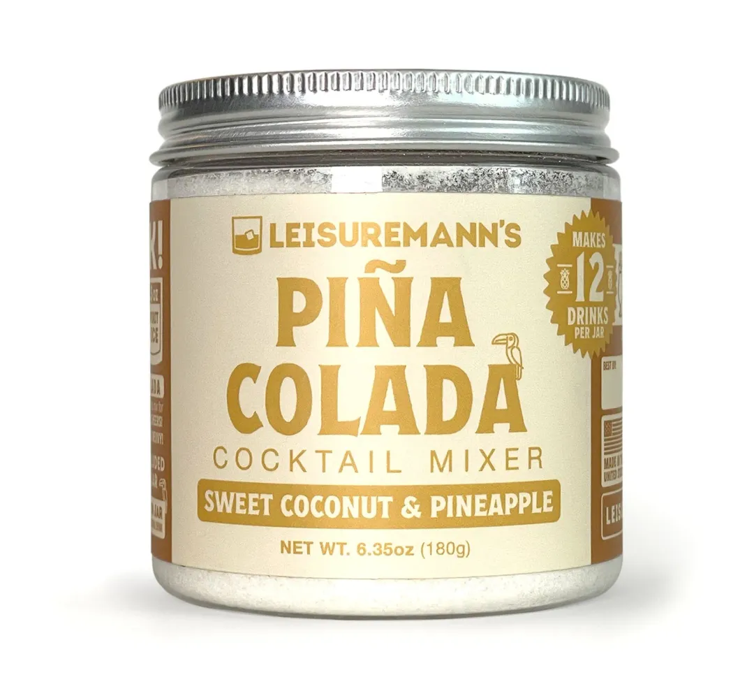 Piña Colada Cocktail Mix Jar