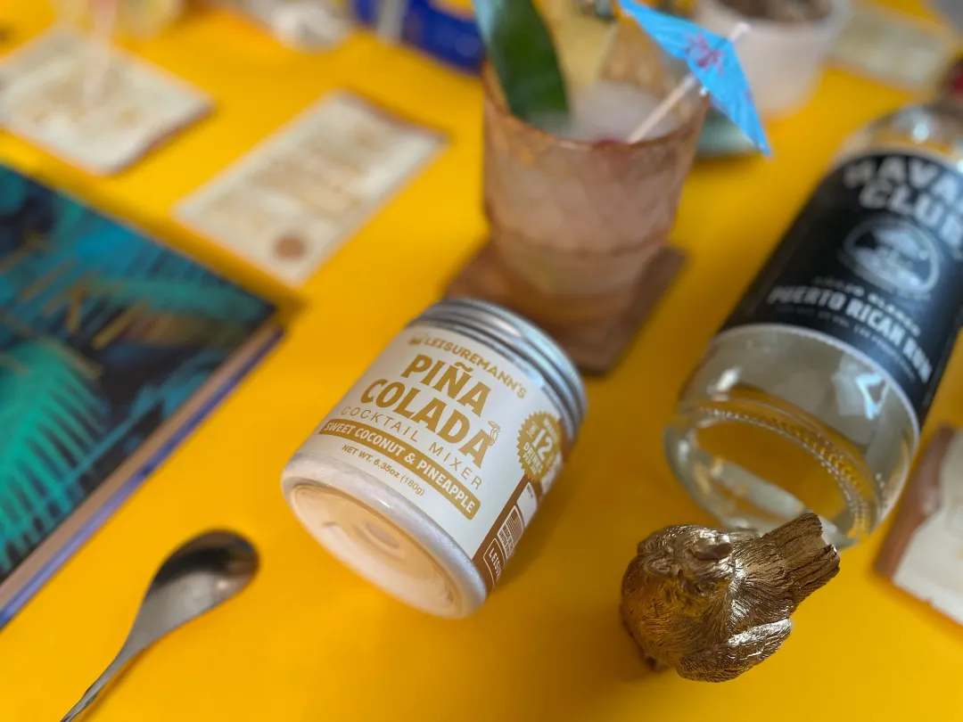 Piña Colada Cocktail Mix Jar