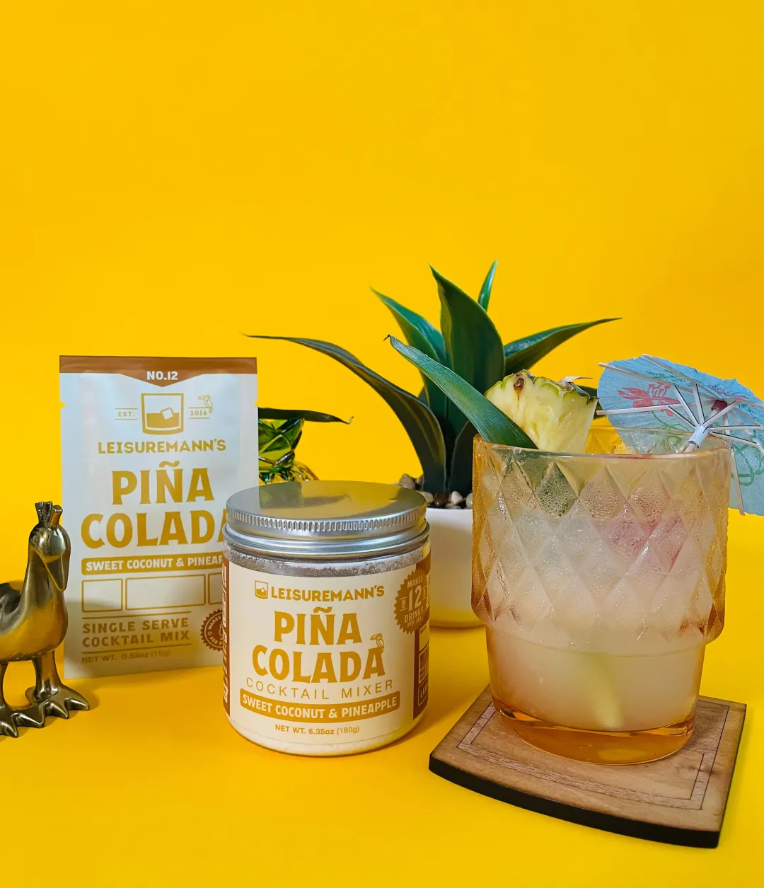 Piña Colada Cocktail Mix Jar