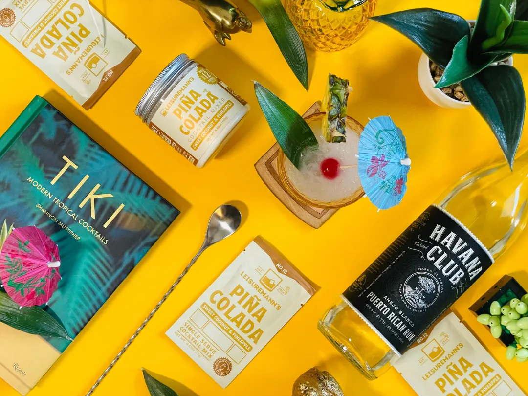 Piña Colada Cocktail Mix Jar