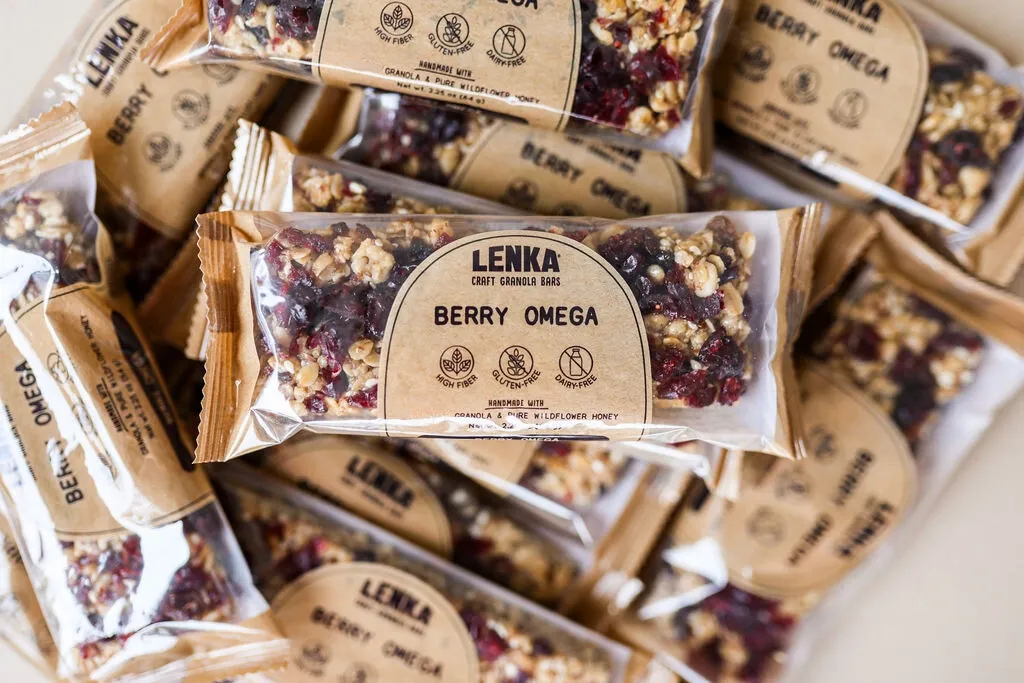 Berry Omega Granola Bar