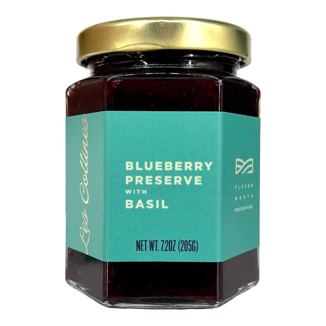 Blueberry Preserve with Basil variant