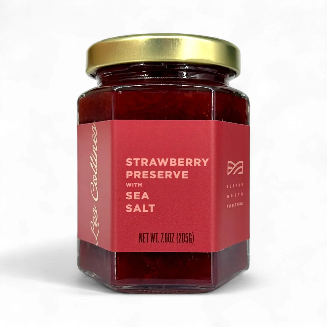 Strawberry Preserve with Sea Salt