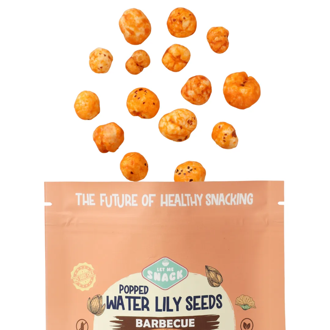 Barbecue - Popped Water Lily Seeds - Smoky flavor
