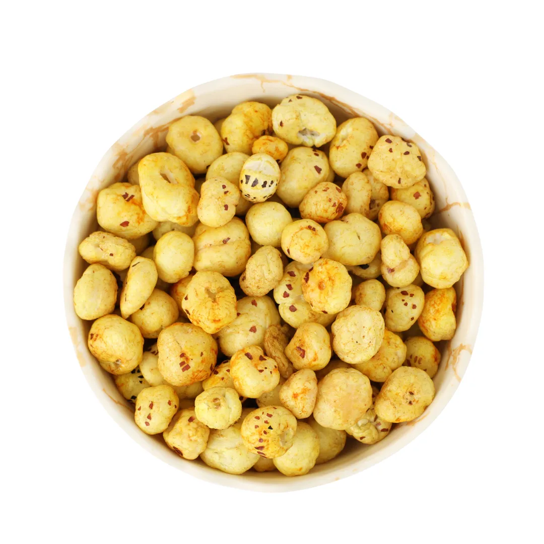 Himalayan Sunrise - Popped Water Lily Seeds - Turmeric and Himalayan Pink Salt