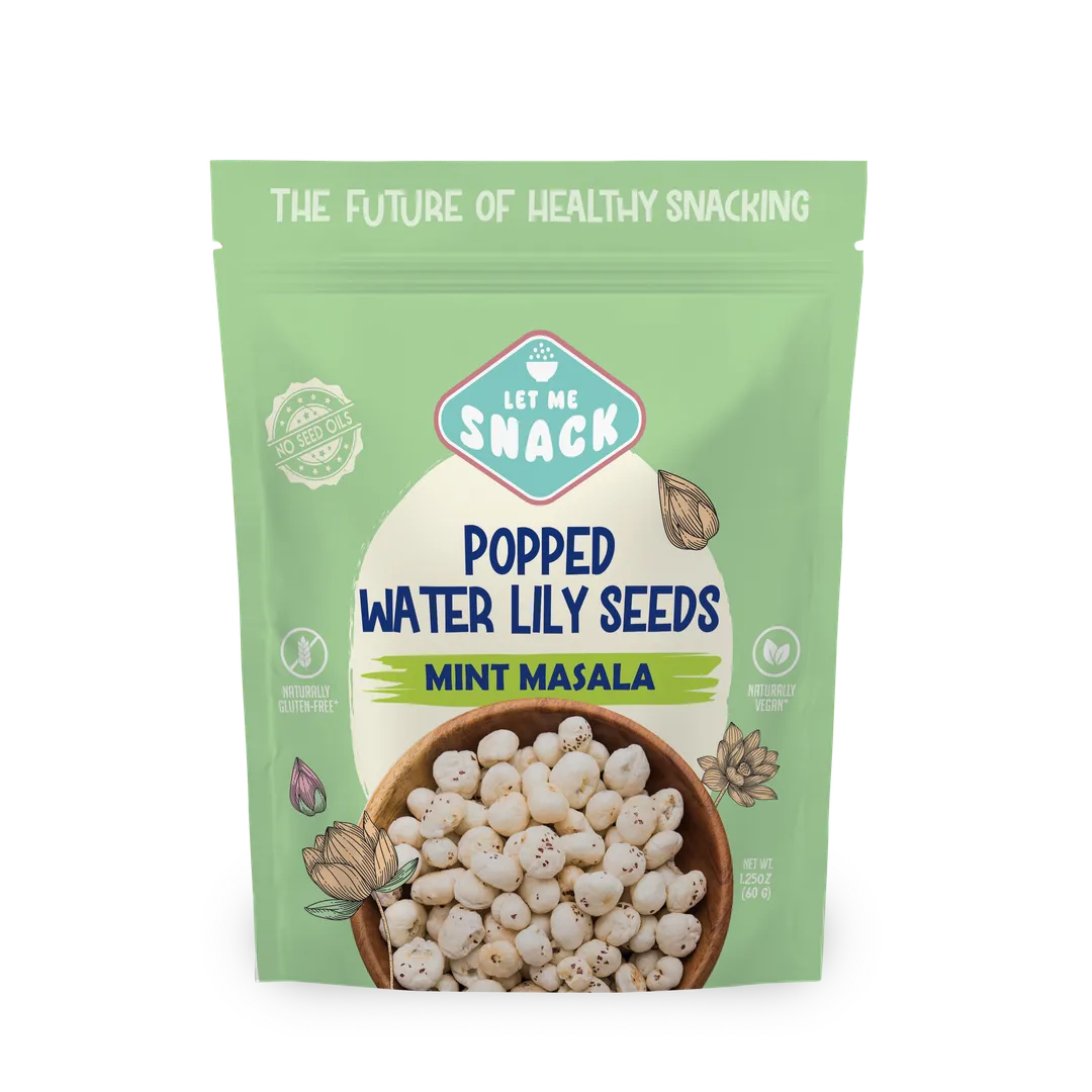 Mint Masala - Popped Water Lily Seeds - Clean Ingredients variant