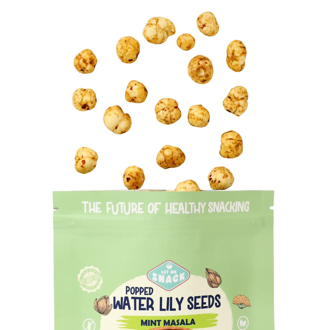 Mint Masala - Popped Water Lily Seeds - Clean Ingredients
