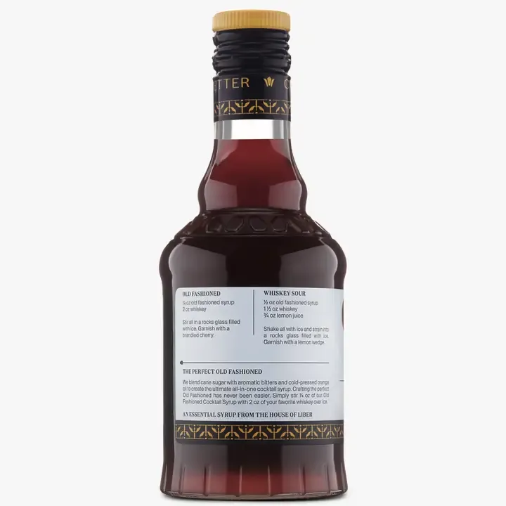 Old Fashioned Cocktail Syrup 375ml