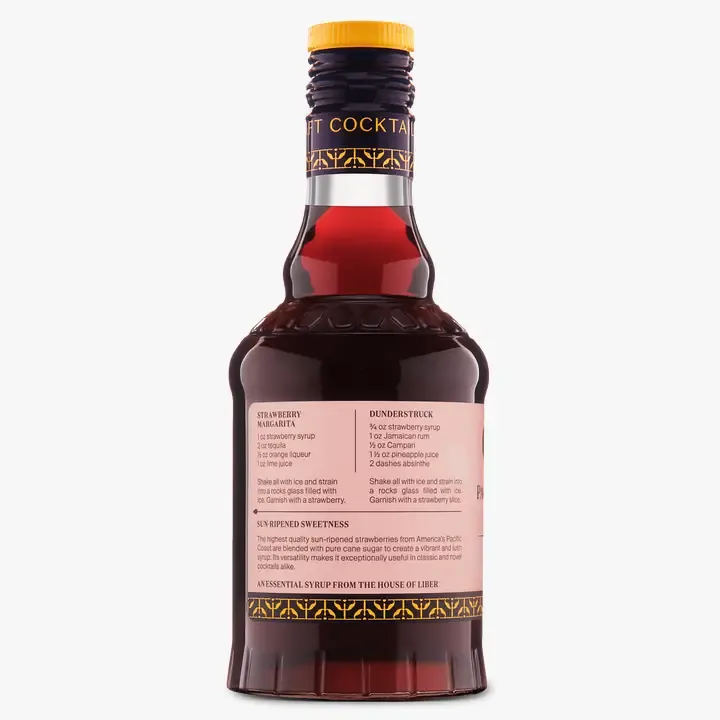 Pacific Strawberry Syrup 375ml