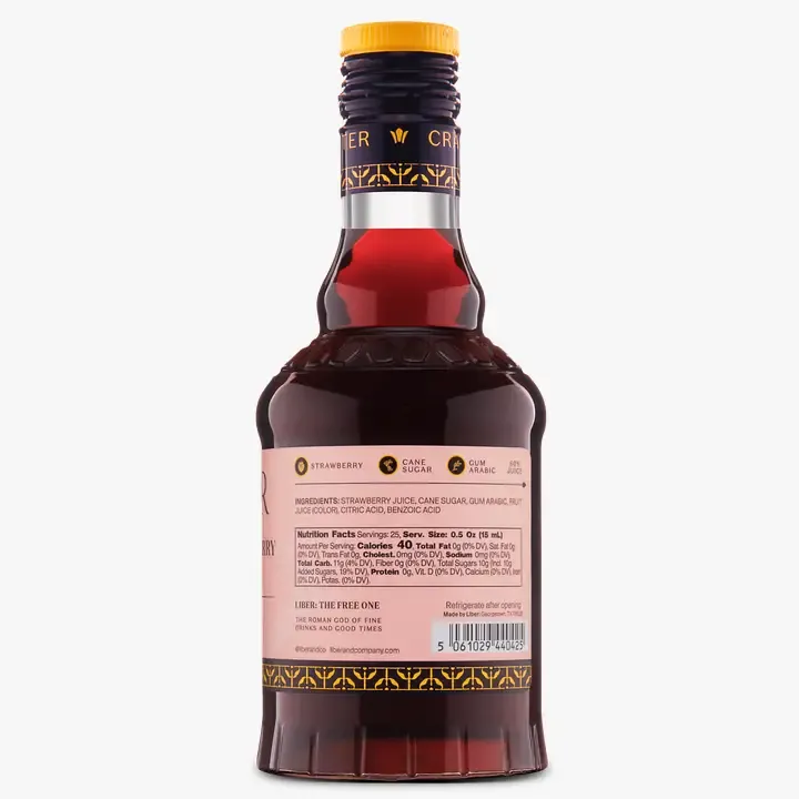 Pacific Strawberry Syrup 375ml