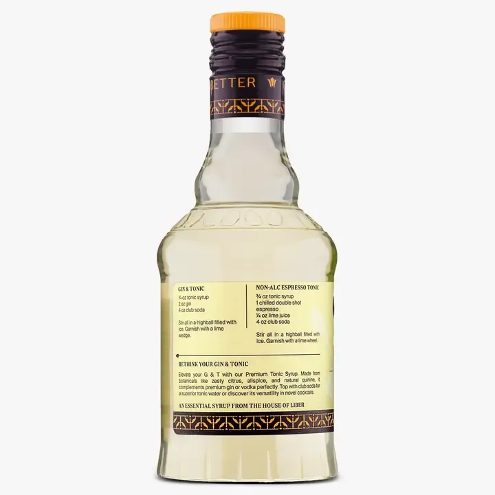 Premium Tonic Syrup 375ml